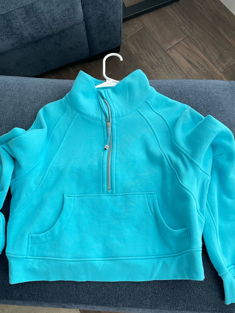 Lululemon scuba 1/2 zip funnel neck sweatshirt